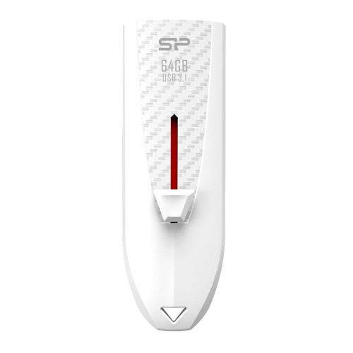 Pendrive Silicon Power Blaze B25 64GB USB 3.1 kolor biały - 1064221