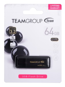 Team Group USB3.1 64GB Team C175 Pearl Black