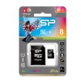 Karta pamięci Silicon Power microSDHC Elite 8GB CL10 UHS-1 (U1) + ADAPTER microSD-SD (SP008GBSTHBU1V10SP) - 927719