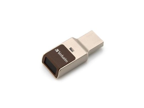 Pendrive Verbatim 64GB FingerPrint Secure USB 3.0 256-bit szyfrowanie czytnik linii papilarnych - 979778