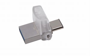 Pendrive Kingston DTDUO3C/128GB (128GB; USB 3.0; kolor biały)