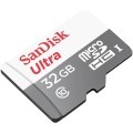 SanDisk Ultra microSDHC - Karta pamięci 32 GB Class 10 UHS-I 100MB/s z adapterem - 1097705