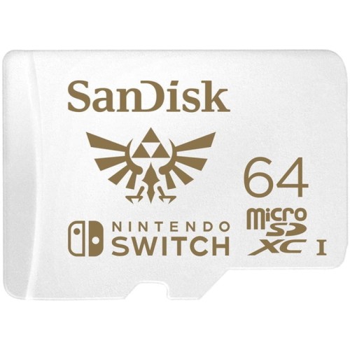 SanDisk Nintendo Switch microSDXC - Karta pamięci 64GB V30 UHS-I U3 100/60 Mb/s - 1098582