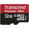 Transcend Memory microSDHC - Karta pamięci 32 GB Class 10 UHS-I U1 60/25 MB/s - 1094741