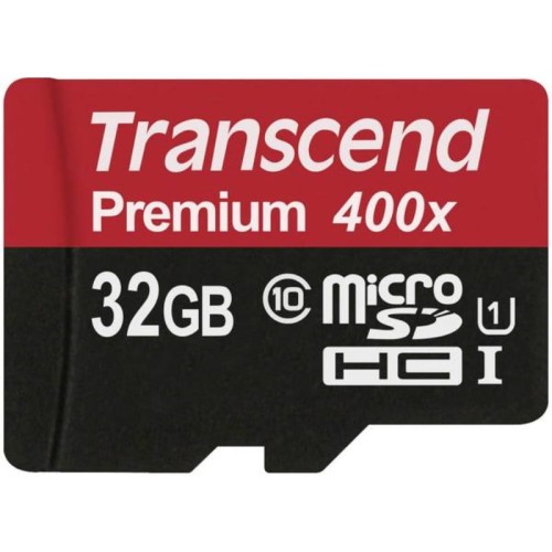 Transcend Memory microSDHC - Karta pamięci 32 GB Class 10 UHS-I U1 60/25 MB/s - 1094741