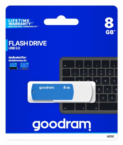 Pendrive GoodRam Colour UCO2-0080MXR11 (8GB; USB 2.0; colour mix) - 1064181