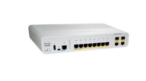 Switch zarządzalny Cisco Catalyst 2960C Switch 8 FE PoE, 2 x Dual Uplink, Lan Base - 982141
