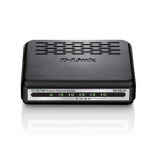 Switch D-Link GO-SW-5G/E (5x 10/100/1000Mbps) - 1042723