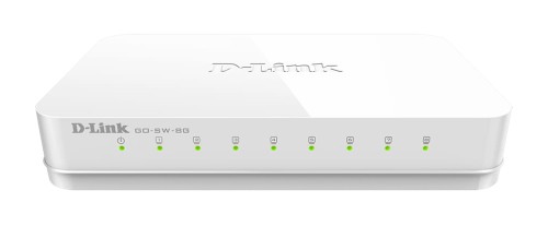 Switch D-Link GO-SW-8G/E (8x 10/100/1000Mbps) - 1043327