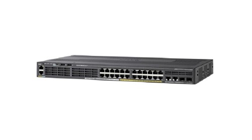 Switch zarządzalny Cisco Catalyst 2960-X 24 GigE, PoE 370W, 4 x 1G SFP, LAN Base - 982160