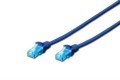 Patchcord DIGITUS UTP kat. 5e 5m PVC niebieski - 1221207