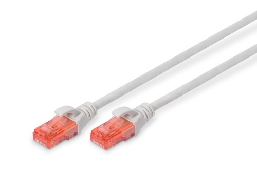 Patchcord DIGITUS UTP kat. 6 2m PVC szary - 981012