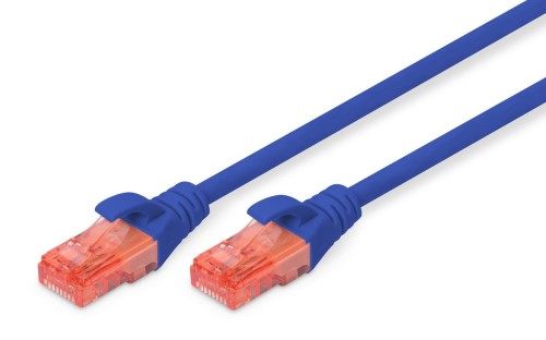 Patchcord DIGITUS UTP kat. 6 2m PVC niebieski - 981054
