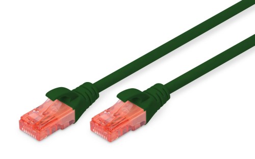 Patchcord DIGITUS UTP kat. 6 3m PVC zielony - 981059
