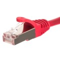 Patchcord RJ45, Netrack osłonka zalewana, kat. 5e FTP/STP, 0,5m zielony - 982551