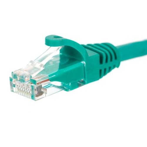 Patchcord RJ45, Netrack osłonka zalewana, kat. 5e UTP, 10m zielony - 982560