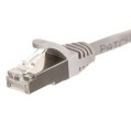 Patchcord RJ45, Netrack osłonka zalewana, kat. 6 FTP/STP, 1m szary - 982577