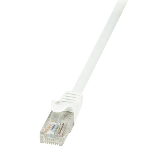 Patchcord LogiLink CP2011U CAT.6 U/UTP 0,25m, biały - 982273