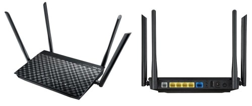 Router Asus DSL-AC55U Wi-Fi AC1200 ADSL2/VDSL2 Gigabit 4xLAN 1xWAN RJ11 USB Annex A&B - 980450