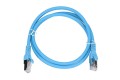 Kabel sieciowy Extralink EX.6556 (RJ45 - RJ45 ; 1m; S/FTP; kat. 6a; kolor niebieski) - 1197324