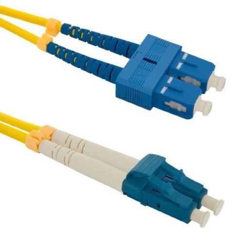 Patchcord Światłowodowy Qoltec SC/UPC-LC/UPC SM 9/125 G652D 5m - 982888