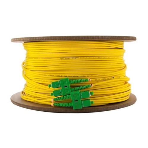 Patchcord Światłowodowy Qoltec SC/APC-SC/APC SM 9/125 G652D 50m - 982914