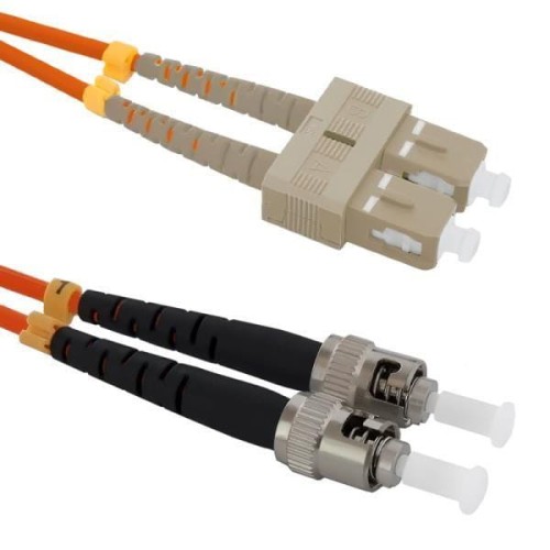 Patchcord Światłowodowy Qoltec SC/UPC-ST/UPC MM 50/125 OM2 3m - 982920