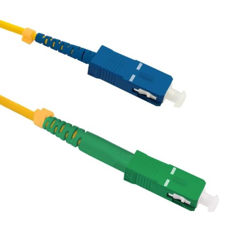 Patchcord Światłowodowy Qoltec SC/APC-SC/UPC SM 9/125 G652D 10m - 982966
