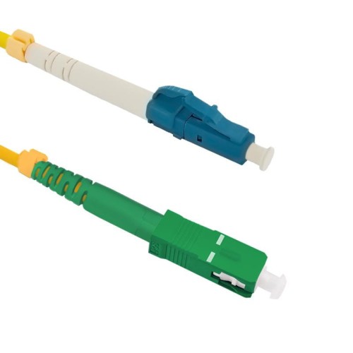 Patchcord Światłowodowy Qoltec LC/UPC-SC/APC SM 9/125 G652D 20m - 983013
