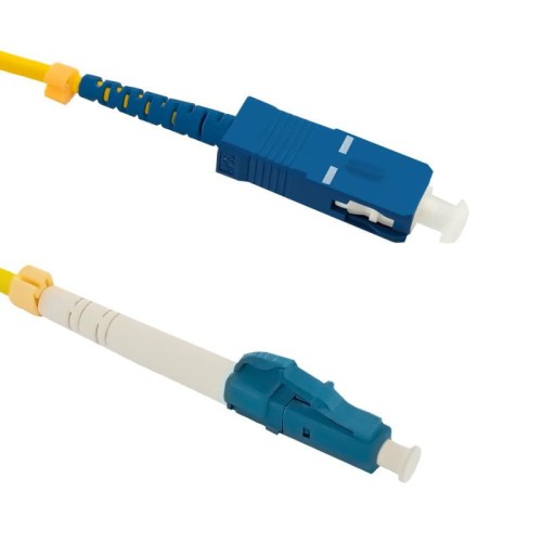 Patchcord Światłowodowy Qoltec SC/UPC-LC/UPC SM 9/125 G652D 2m - 982995