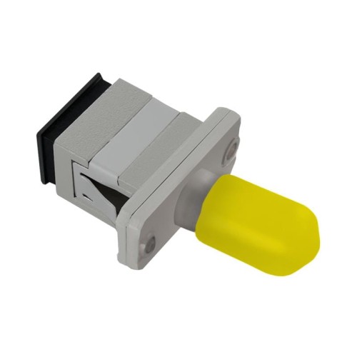 Adapter światłowodowy hybrydowy Qoltec SC/UPC-ST/UPC simplex SingleMode - 983089