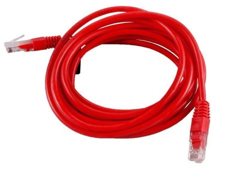 Patchcord Esperanza EB275R UTP Cat. 5e 3m czerwony - 981387
