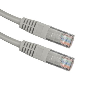 Patchcord Esperanza EB283E UTP Cat. 6 0,5m szary