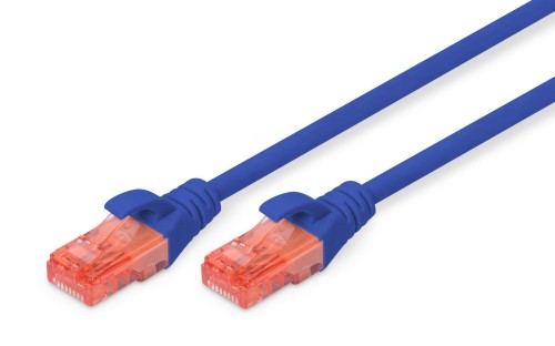 Patchcord DIGITUS UTP kat. 6 5m PVC niebieski - 981067