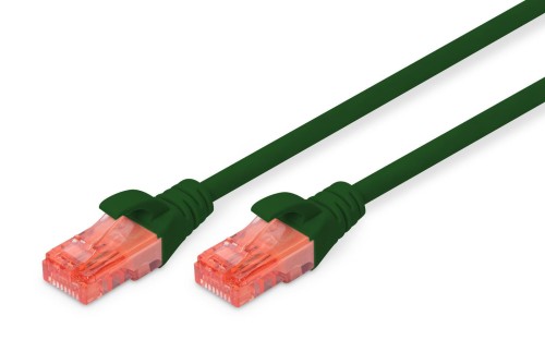 Patchcord DIGITUS UTP kat. 6 5m PVC zielony - 981069