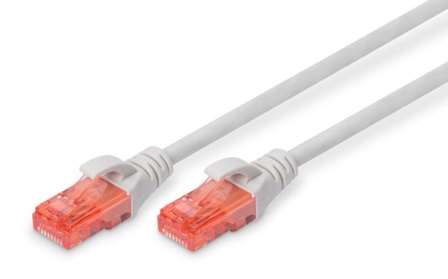 Patchcord DIGITUS UTP kat. 6 7m PVC szary - 981124