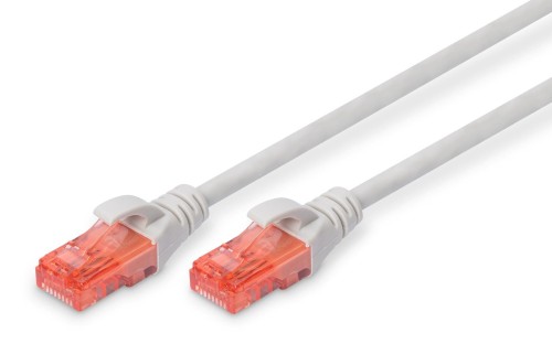 Patchcord DIGITUS UTP kat. 6 20m PVC szary - 981127