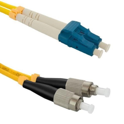 Patchcord Światłowodowy Qoltec LC/UPC-FC/UPC SM 9/125 G652D 5m - 982950