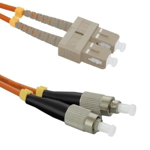Patchcord Światłowodowy Qoltec SC/UPC-FC/UPC MM 50/125 OM2 2m - 982927