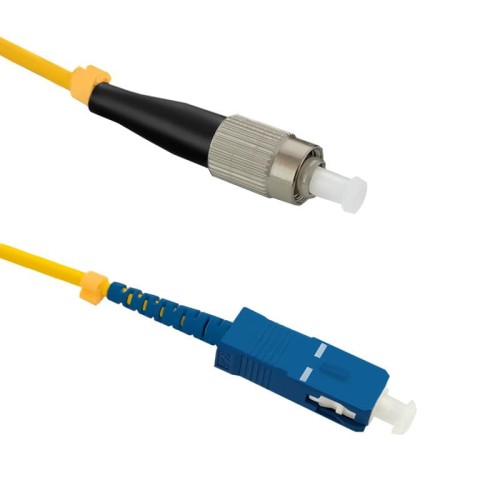 Patchcord Światłowodowy Qoltec SC/UPC - FC/UPC SM 9/125 G652D 15m - 983003