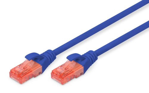 Patchcord DIGITUS UTP kat. 6 10m PVC niebieski - 981077