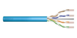 Digitus DK-1616-A-VH-5 kabel sieciowy Niebieski 500 m Cat6a U/UTP (UTP)