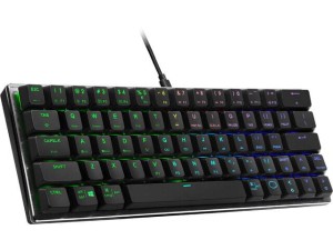 Klawiatura przewodowa Cooler Master SK652 RGB mechaniczna low profile switch RED