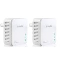Adapter Powerline Tenda P200 STARTER KIT 2x Powerline adapter AV200, 1x LAN 10/100 - 742095