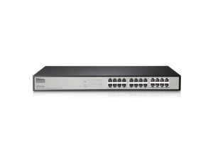 Netis System ST3124 łącza sieciowe Nie zarządzany Fast Ethernet (10/100) Czarny, Szary