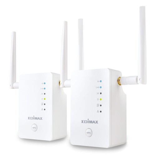 Wzmacniacz Edimax Gemini RE11 AC1200 Dual-Band Home Wi-Fi Roaming Kit - 1041797