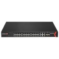 Switch zarządzalny Edimax GS-5424PLC 24x10/100/1000 PoE+ 4xSFP Combo Web Smart - 1043531