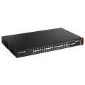 Switch zarządzalny Edimax GS-5424PLC 24x10/100/1000 PoE+ 4xSFP Combo Web Smart - 1043533