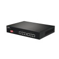 Switch niezarządzalny Edimax ES-1008P V2 8x10/100 Mbps PoE 130W - 1043400