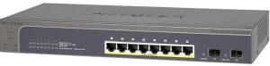 Switch NETGEAR GS510TP-100EUS (8x 10/100/1000Mbps)